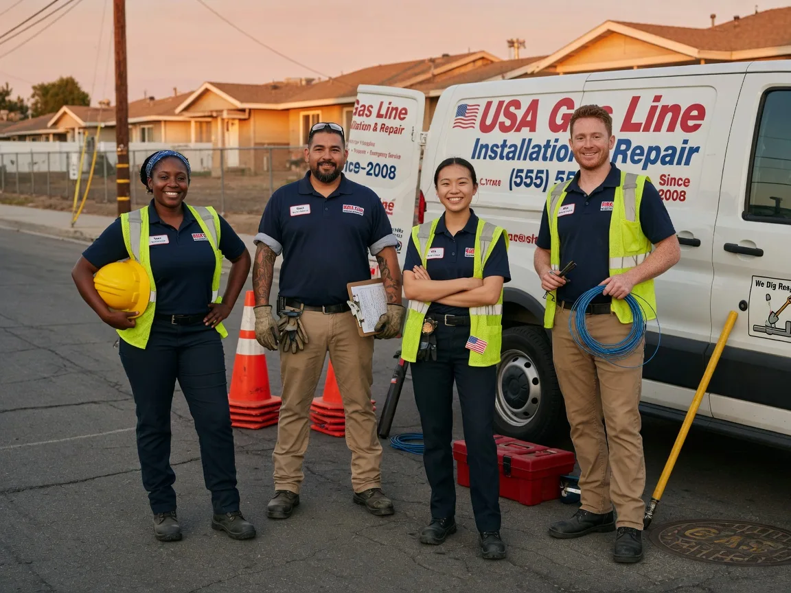 Gas Line Installation company in Franklin, IN